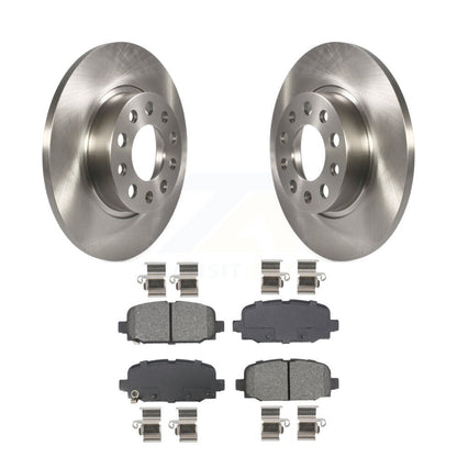 Kit de disques de frein à disque arrière et plaquettes semi-métalliques pour Jeep Compass K8S-104054