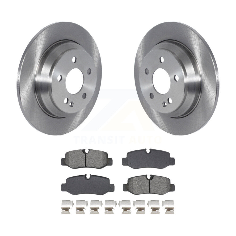 Kit de disques de frein à disque arrière et plaquettes semi-métalliques pour Mercedes-Benz Metris