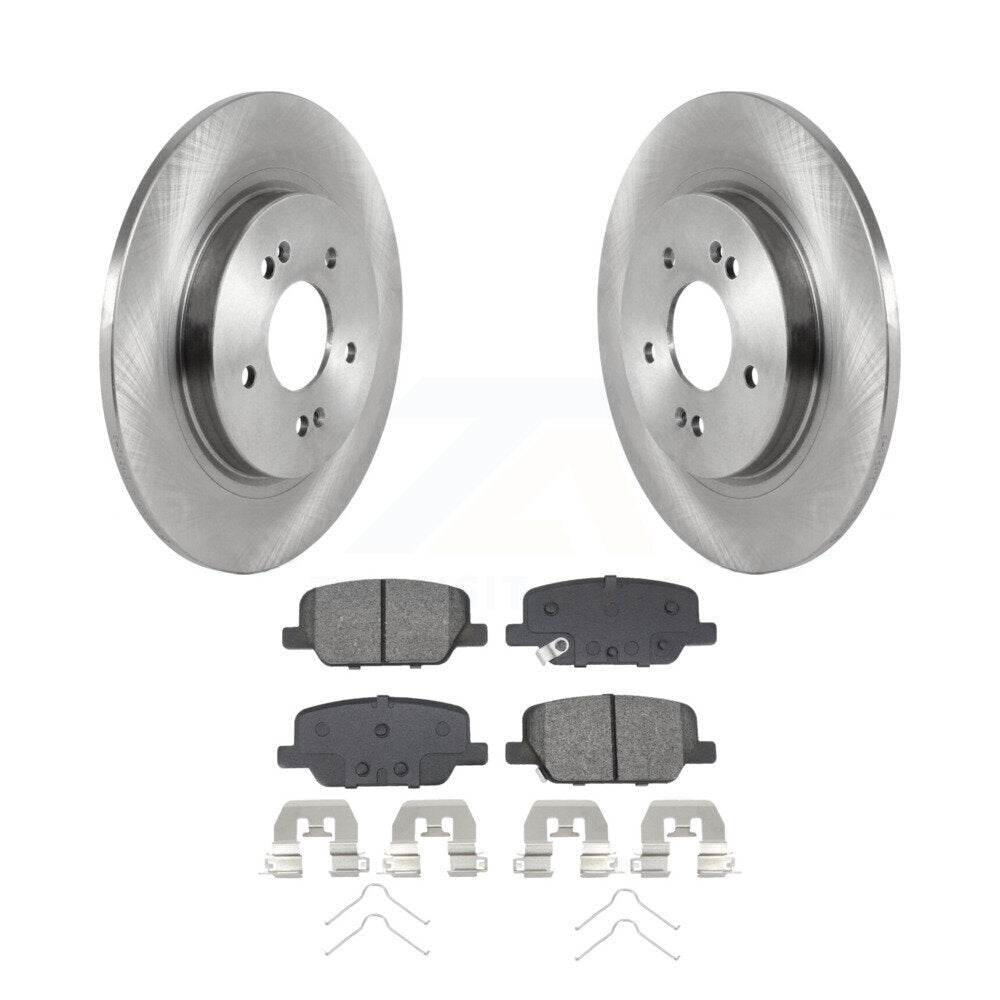 Rotors de frein à disque arrière et Kit de plaquettes semi-métalliques pour Hyundai palissade Santa Fe Ki