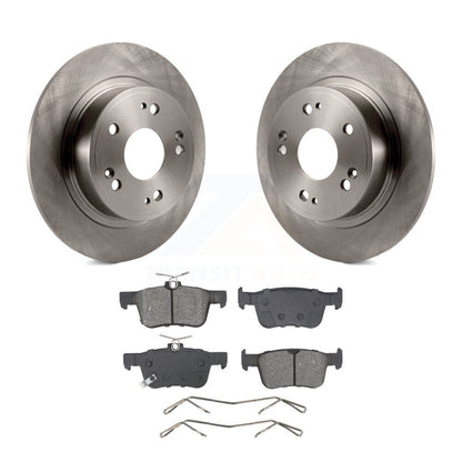 Kit de disques de frein à disque arrière et plaquettes semi-métalliques pour Honda Accord 2018-2022