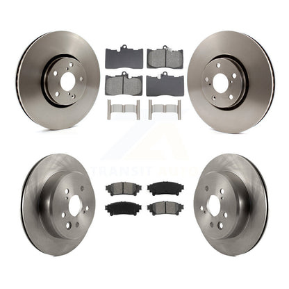 Kit de plaquettes de frein semi-métalliques pour rotors de frein avant et arrière (6 pièces) pour Lexus IS350 IS300 IS200