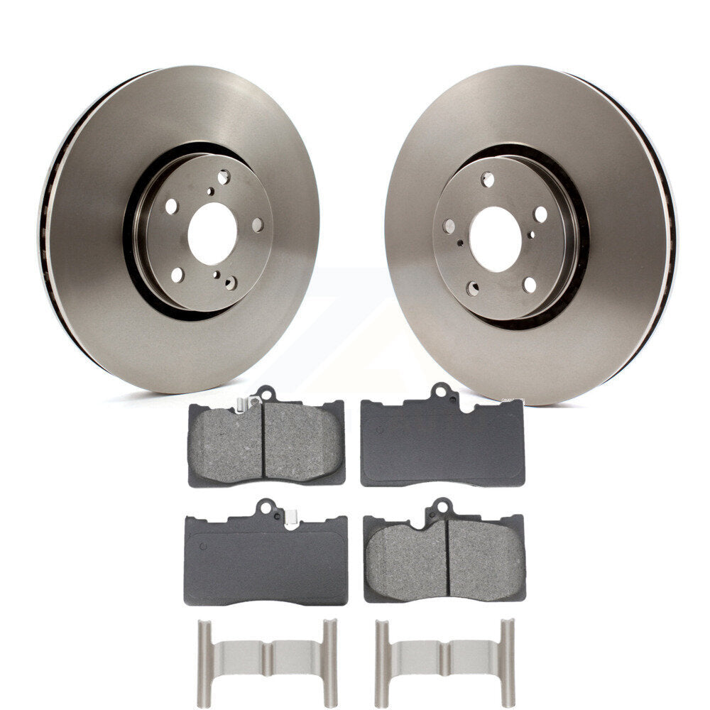 Kit de plaquettes semi-métalliques de Rotor de frein avant, pour Lexus IS350 IS300 GS350 GS450h GS43