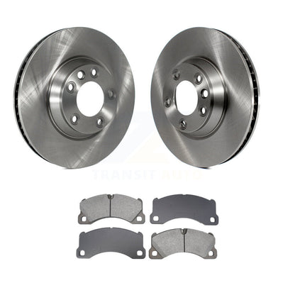Kit de disques de frein à disque avant et plaquettes semi-métalliques pour Porsche Cayenne