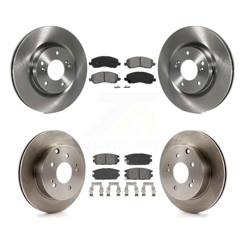 Kit de plaquettes de frein à disque semi-métalliques avant et arrière, pour Mitsubishi Eclipse Galan
