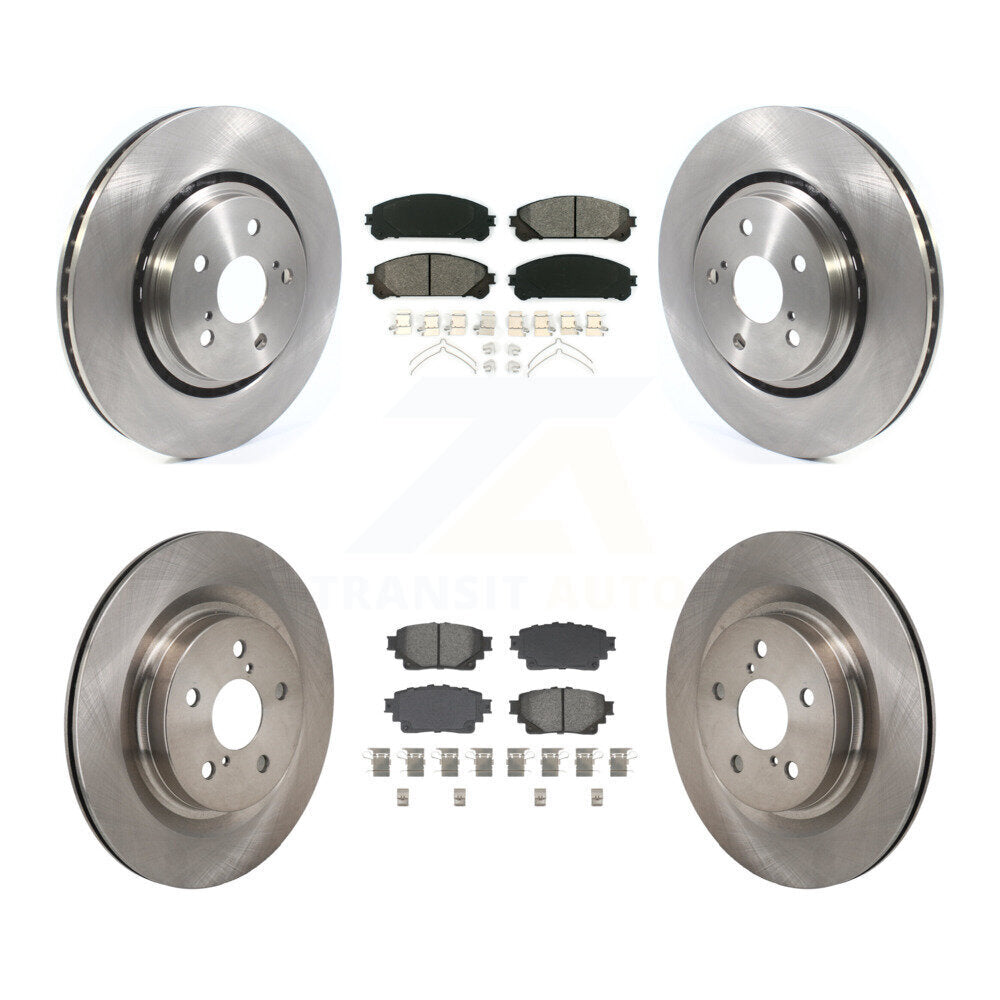 Kit de plaquettes semi-métalliques de Rotor de frein avant et arrière, pour Lexus NX350h NX350 NX250 Toyot