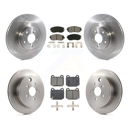Kit de plaquettes de frein semi-métalliques pour Rotor de frein avant et arrière, pour Subaru BRZ Limited/Premiu 2017