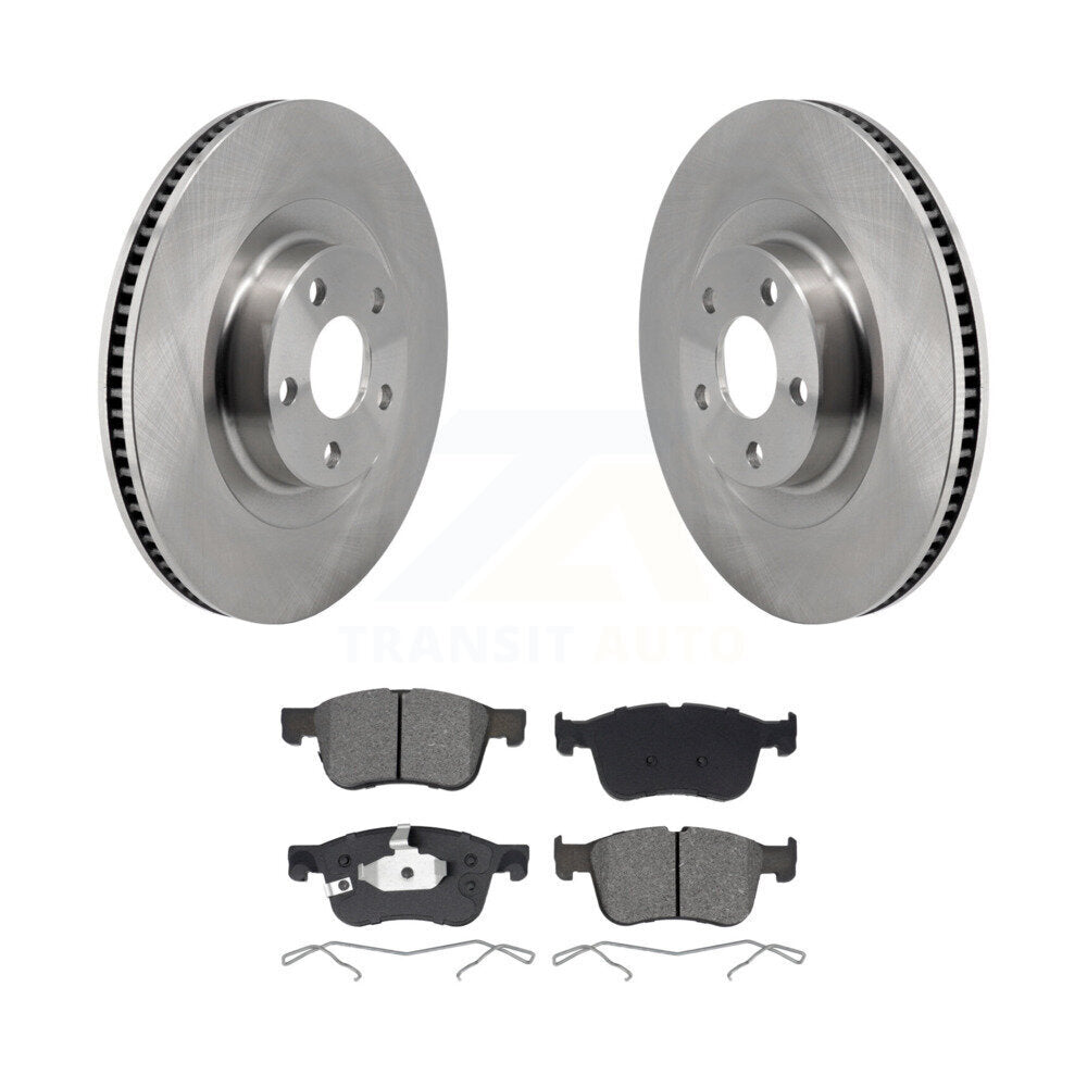 Kit de disques de frein à disque avant et de plaquettes semi-métalliques pour Ford Maverick 2022 – 2023