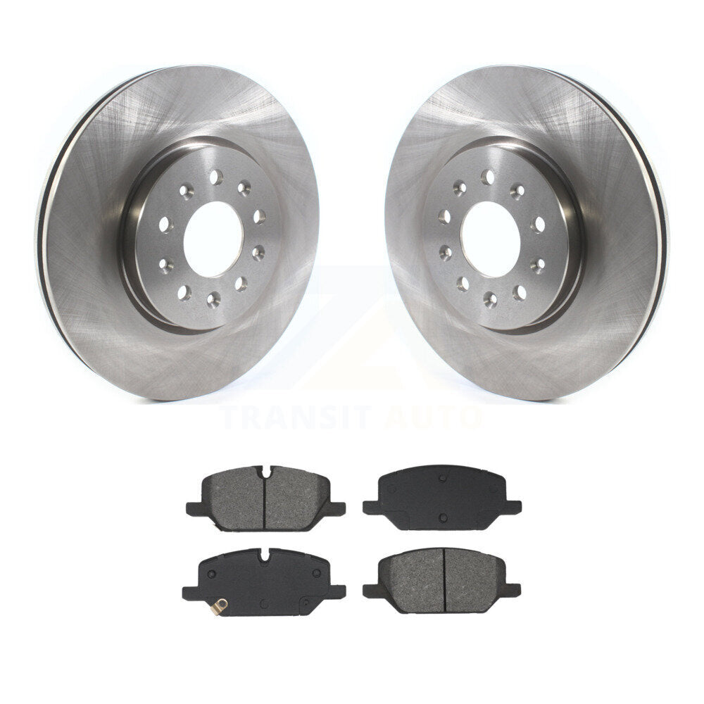 Rotor de frein à disque avant et Kit de plaquettes semi-métalliques pour Chevrolet Equinox GMC Terrai