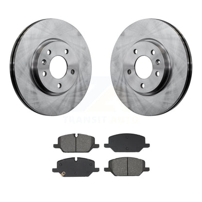 Kit de disques de frein à disque avant et plaquettes semi-métalliques pour GMC Terrain K8S-104154