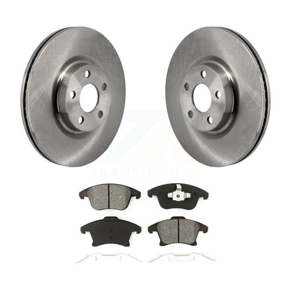 Rotors de frein à disque avant et kit de plaquettes semi-métalliques pour Lincoln MKZ 2.0 2017-2020