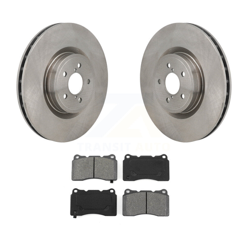 Rotors de frein à disque avant et Kit de plaquettes semi-métalliques pour Subaru BRZ Impreza Toyota 8