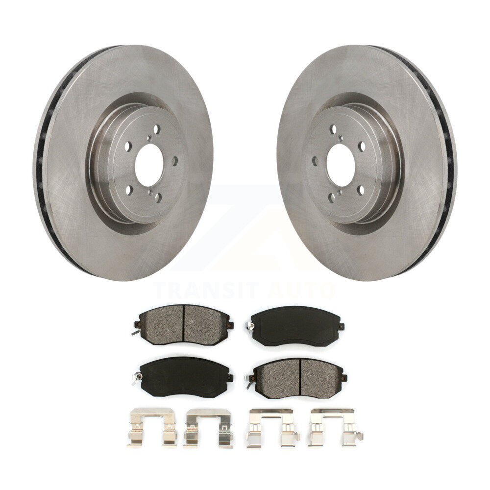 Kit de plaquettes semi-métalliques de rotor de frein avant pour Toyota 86 Base GT avec frein Brembo