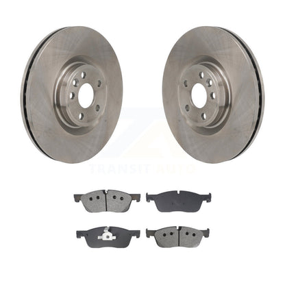 Rotors de frein avant et Kit de plaquettes semi-métalliques pour Land Rover Discovery Sport Jagua