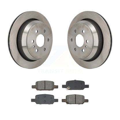 Rotors de frein à disque arrière et Kit de plaquettes semi-métalliques pour Chevrolet Colorado GMC Canyo