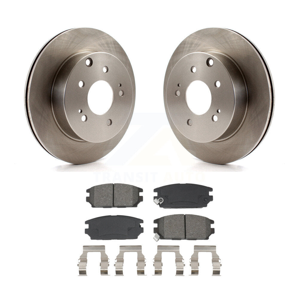 Kit de disques de frein à disque arrière et plaquettes semi-métalliques pour Mitsubishi Eclipse Galant