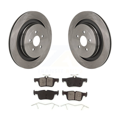 Kit de disques de frein à disque arrière et plaquettes semi-métalliques pour Ford Edge Lincoln Nautilu