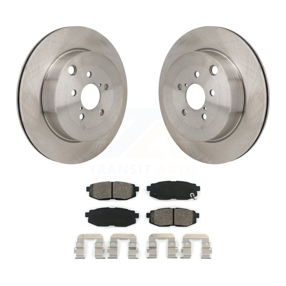 Kit de disques de frein à disque arrière et plaquettes semi-métalliques pour Subaru BRZ Toyota 86