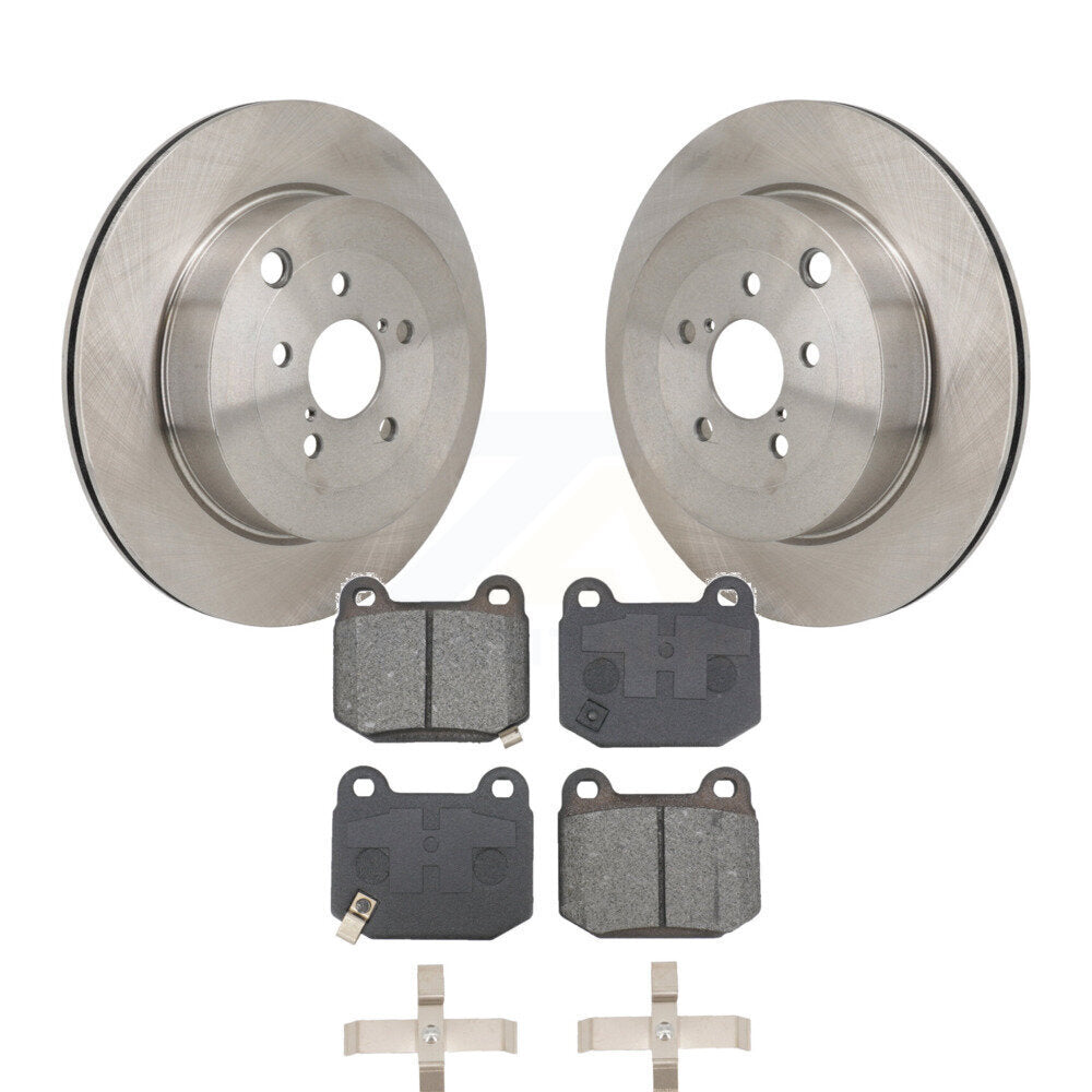 Kit de disques de frein à disque arrière et plaquettes semi-métalliques pour Subaru BRZ Toyota 86