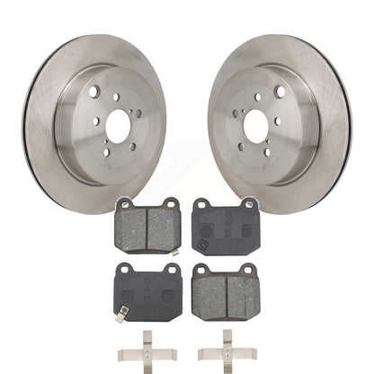 Kit de disques de frein à disque arrière et plaquettes semi-métalliques pour Subaru BRZ Toyota 86