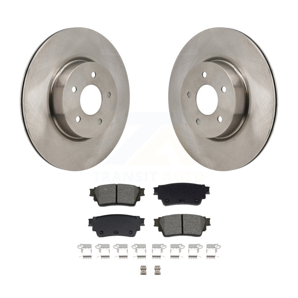 Kit de plaquettes de frein semi-métalliques pour Rotors de frein arrière, pour Mitsubishi Outlander Nissan INFINIT