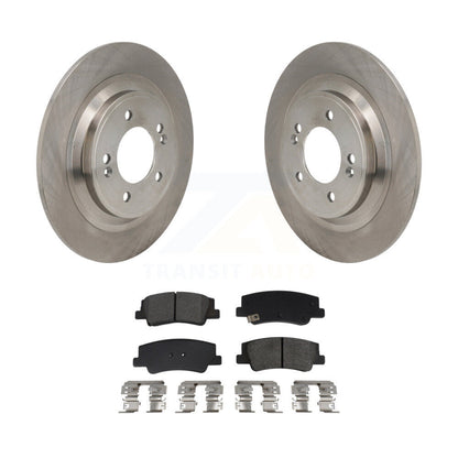 Rotors de frein à disque arrière et Kit de plaquettes semi-métalliques pour Hyundai Tucson Kia Sportag