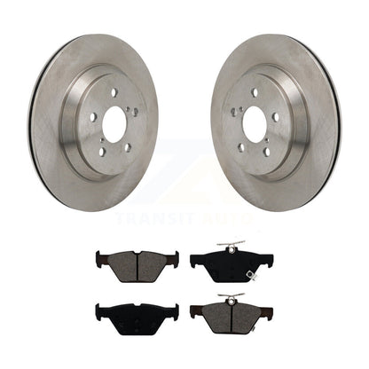Kit de disques de frein à disque arrière et plaquettes semi-métalliques pour Subaru Crosstrek