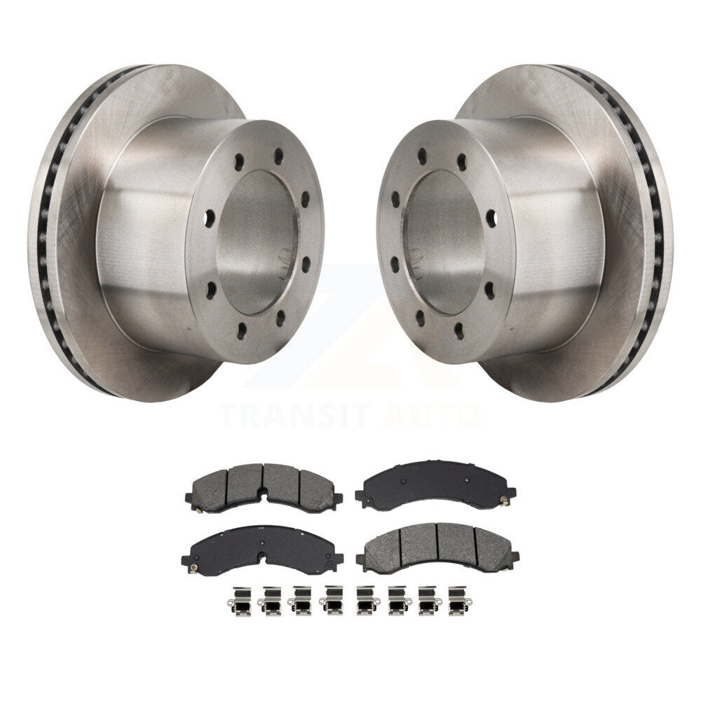 Kit de rotor de frein à disque arrière et de plaquettes semi-métalliques pour GMC Sierra 3500 HD Chevrole