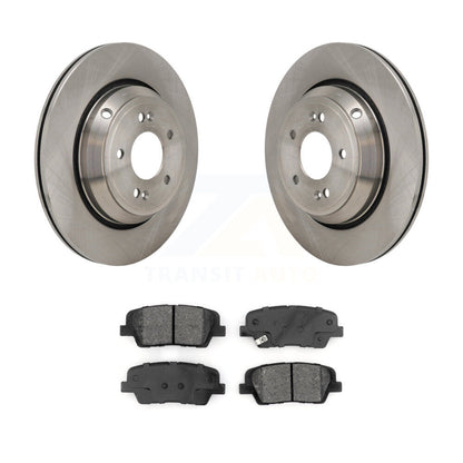 Rotors de frein à disque arrière et Kit de plaquettes semi-métalliques pour Genesis G70 Kia Stinger G8