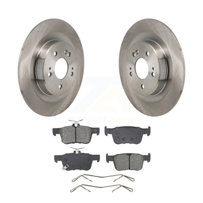 Kit de disques de frein à disque arrière et de plaquettes semi-métalliques pour Acura TLX 2021 – 2023