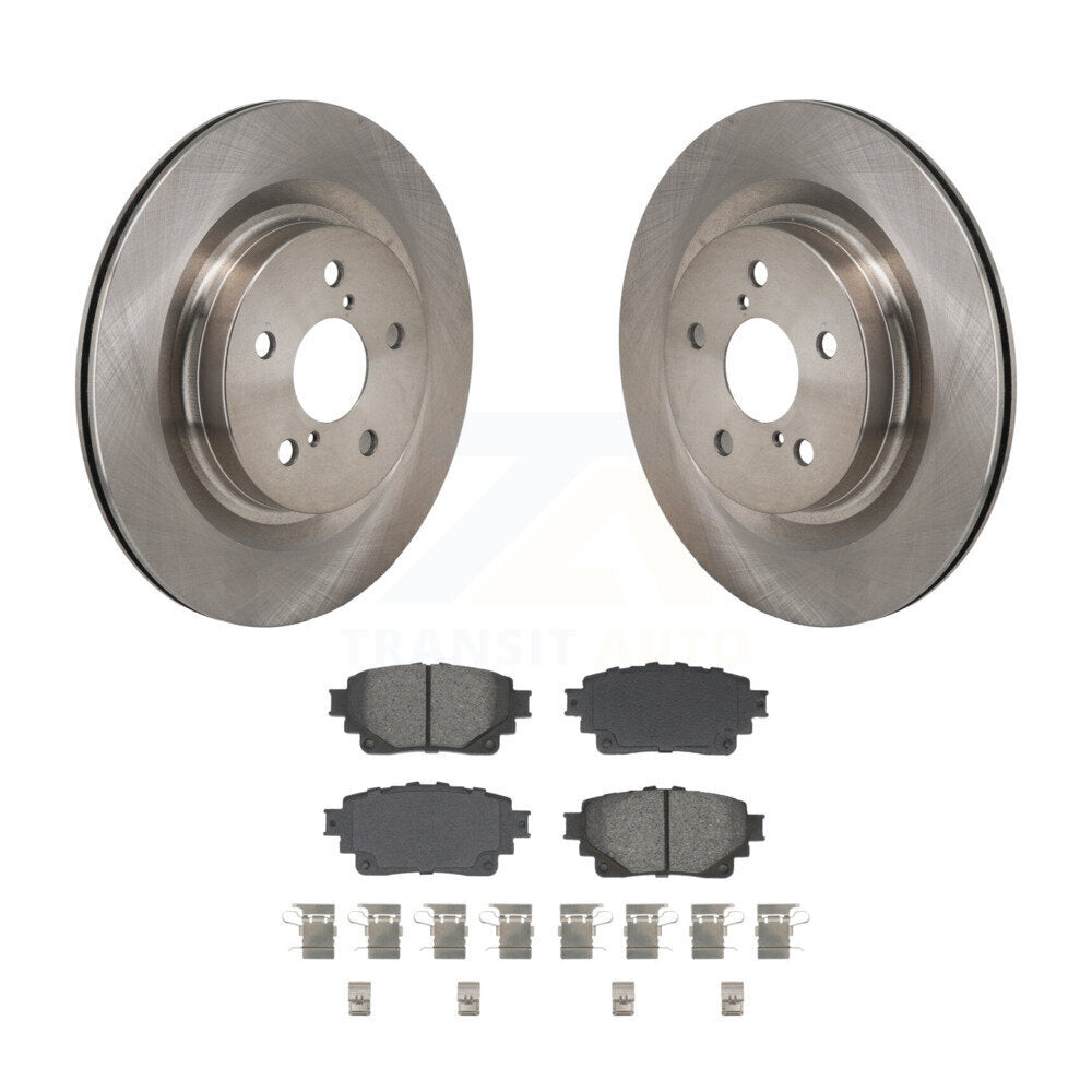 Kit de plaquettes semi-métalliques de Rotor de frein arrière, pour Toyota Sienna Lexus RAV4 Prime NX350