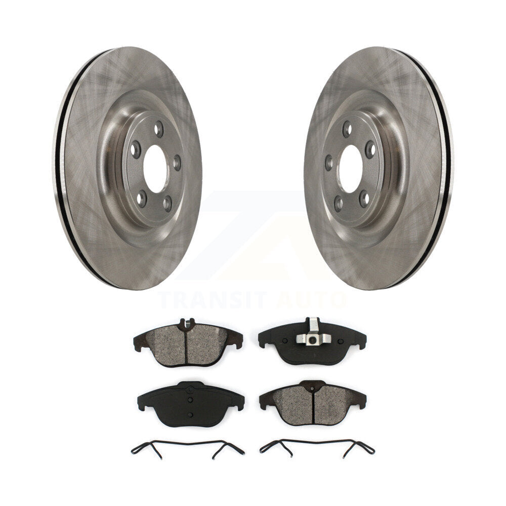 Kit de disques de frein à disque arrière et de plaquettes semi-métalliques pour Mercedes-Benz E400 2017