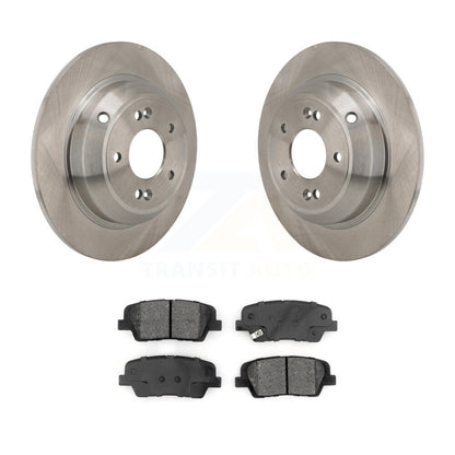 Kit de disques de frein à disque arrière et plaquettes semi-métalliques pour Genesis G70 Kia Stinger