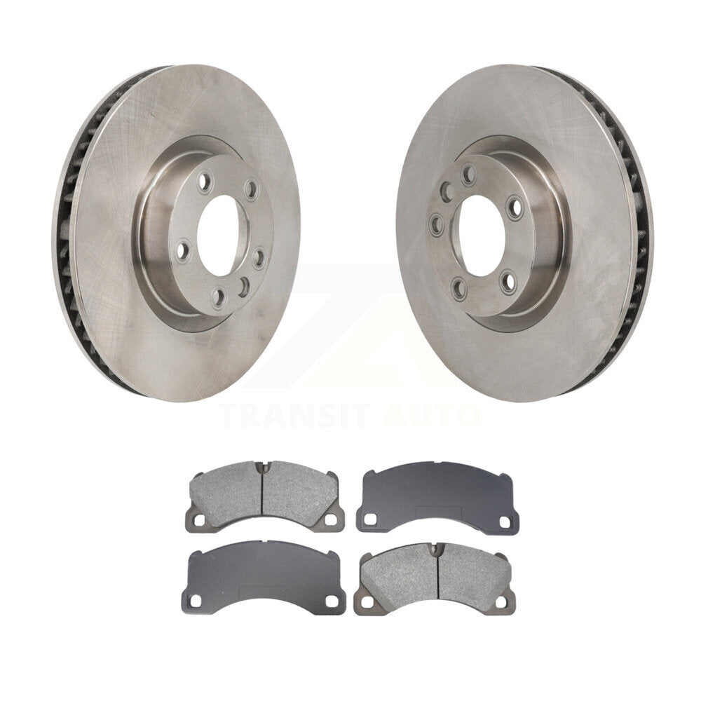 Kit de rotor de frein avant et de plaquettes semi-métalliques pour Volkswagen Touareg Porsche Cayenn