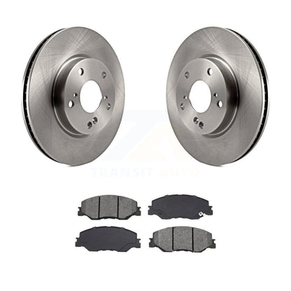 Kit de disques de frein à disque avant et plaquettes semi-métalliques pour Honda Civic Insight