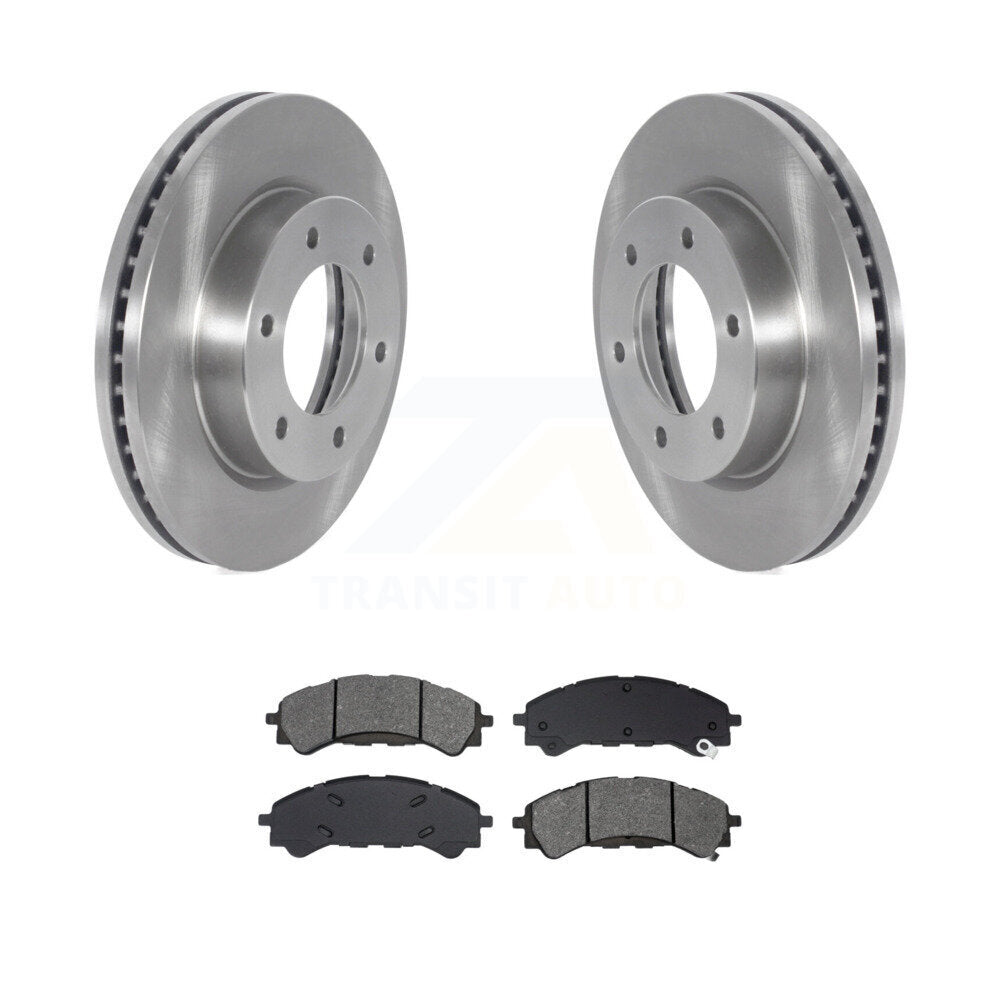 Kit de disques de frein à disque avant et plaquettes semi-métalliques pour Ford Ranger Bronco