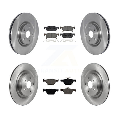 Rotors de frein à disque avant et arrière et kit de plaquettes semi-métalliques pour Subaru Ascen 2019-2024