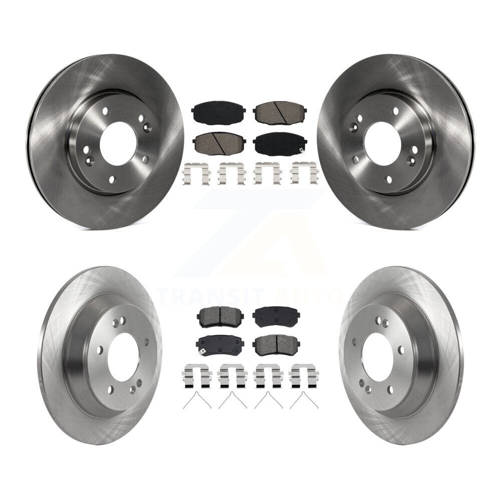 Kit de plaquettes de frein semi-métalliques pour Rotor de frein avant et arrière, pour Hyundai Kona FWD 2022 avec 1.6