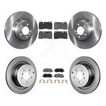 Kit de rotor de frein avant et arrière et plaquettes semi-métalliques pour Land Rover Range Supercharge
