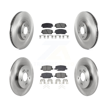 Kit de plaquettes de frein semi-métalliques pour Rotors de frein avant et arrière, pour Hyundai palissade Kia Tellurid