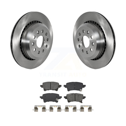 Kit de disques de frein à disque arrière et plaquettes semi-métalliques pour Jeep Wrangler Gladiator