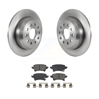 Kit de disques de frein à disque arrière et plaquettes semi-métalliques pour Jeep Wrangler K8S-104266