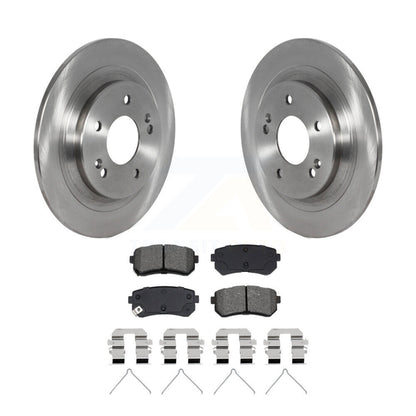 Kit de rotors de frein à disque arrière et plaquettes semi-métalliques pour Hyundai Kona Kia Seltos