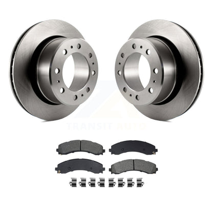 Kit de plaquettes de frein semi-métalliques pour rotors de frein arrière pour Ram 3500 20-21 avec roues doubles
