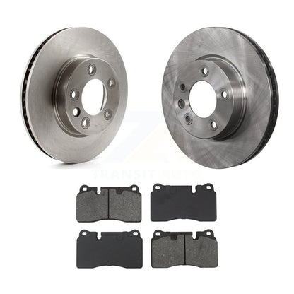 Kit disques de frein à disque avant et plaquettes semi-métalliques pour Volkswagen Touareg