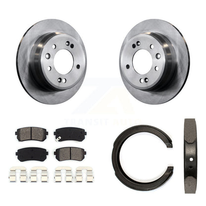 Kit de chaussures de stationnement avec disques semi-métalliques, Rotors à disque arrière, pour Kia Sportage FW 11-16