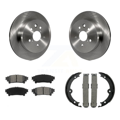 Kit de plaquettes semi-métalliques et de chaussures de stationnement pour Rotors à disque arrière, pour Lexus IS350 IS250