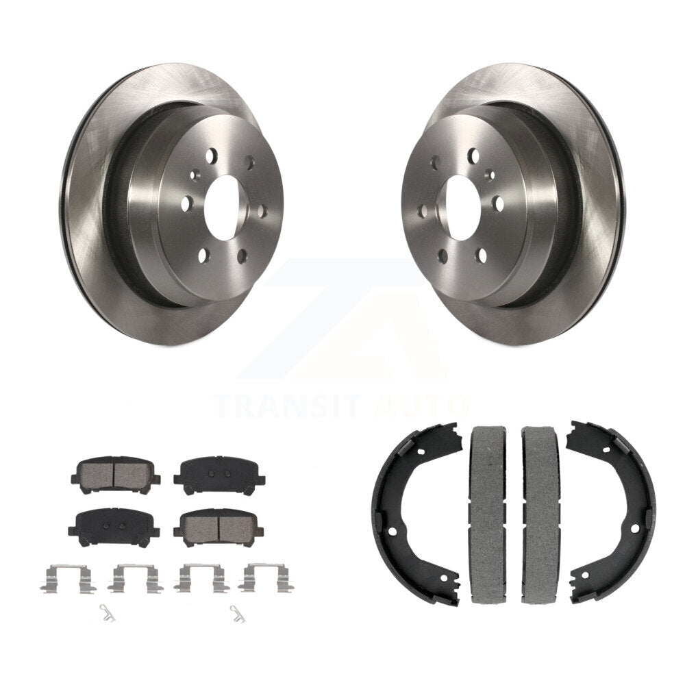 Kit de chaussures de stationnement à plaquettes semi-métalliques, Rotors à disque arrière, pour Chevrolet Colorado GM