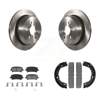 Kit de chaussures de stationnement à plaquettes semi-métalliques, Rotors à disque arrière, pour Chevrolet Colorado GM