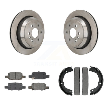 Kit de chaussures de stationnement à plaquettes semi-métalliques, Rotors à disque arrière, pour Chevrolet Colorado GM