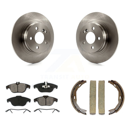 Kit de plaquettes semi-métalliques et de chaussures de stationnement pour disques arrière, pour Mercedes-Benz C30